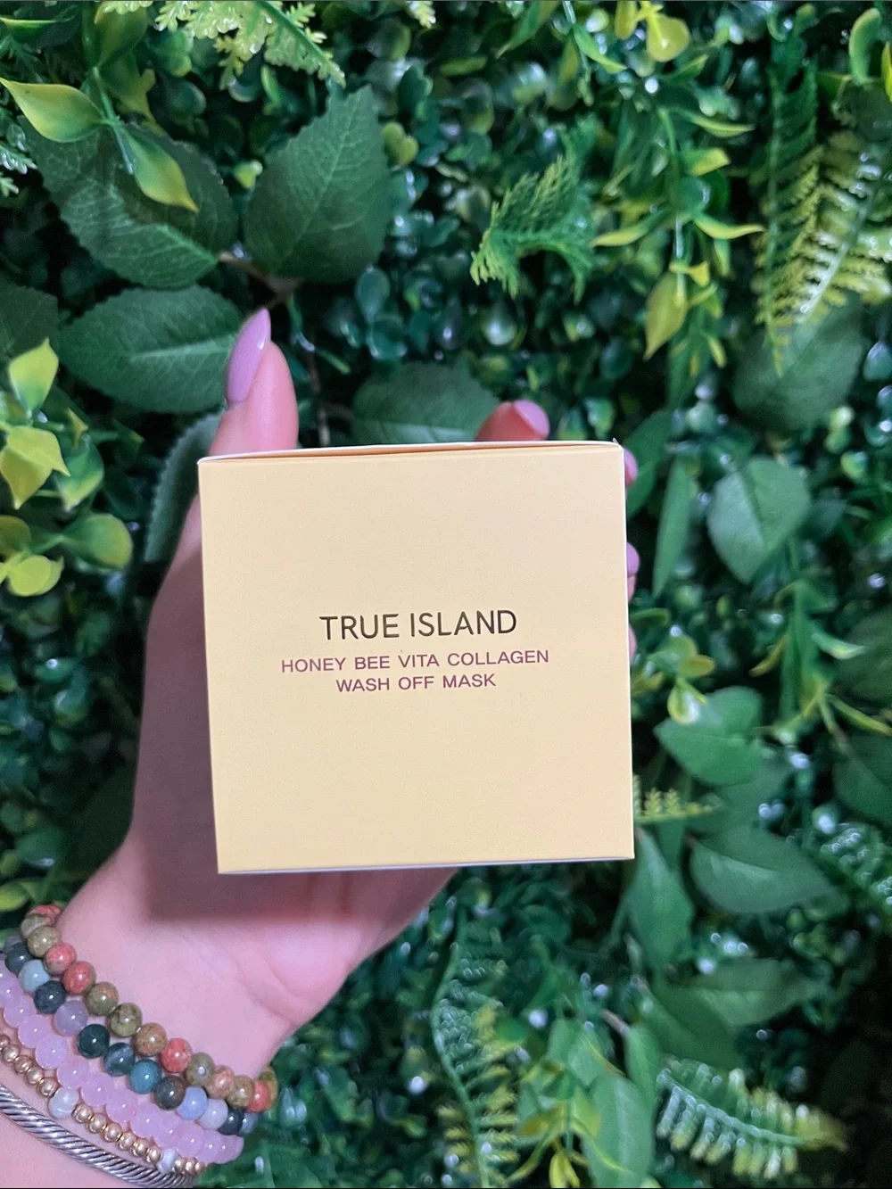 True Island Honey Bee Vita Collagen Wash Off Mask